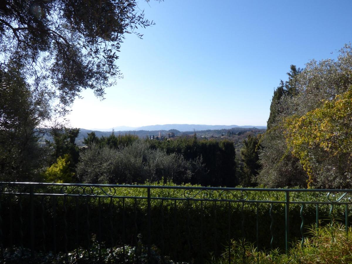 Apartment Cezanne With Heated Pool And Private Garden Chateauneuf-Grasse Eksteriør billede