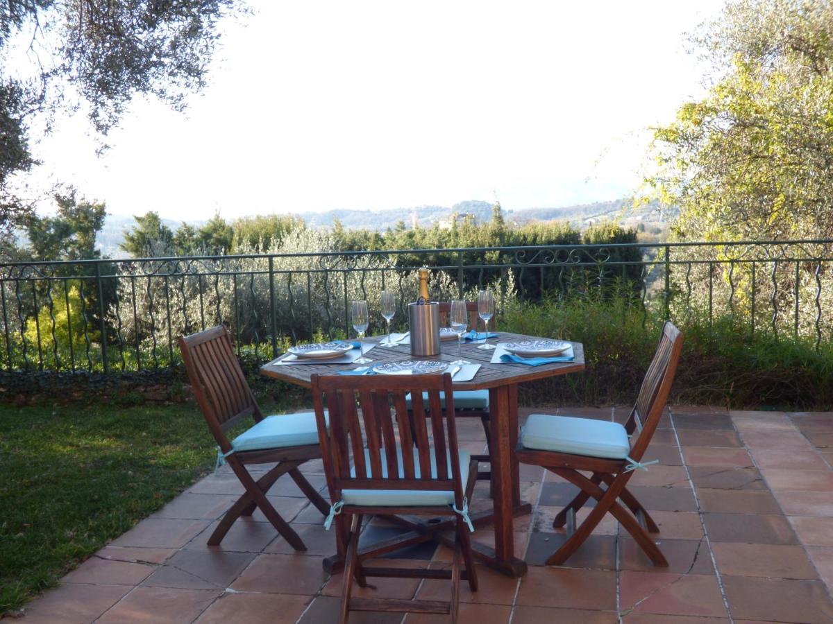 Apartment Cezanne With Heated Pool And Private Garden Chateauneuf-Grasse Eksteriør billede