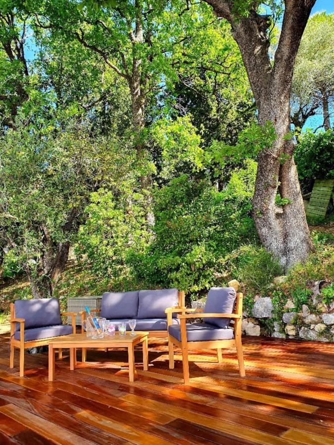 Apartment Cezanne With Heated Pool And Private Garden Chateauneuf-Grasse Eksteriør billede