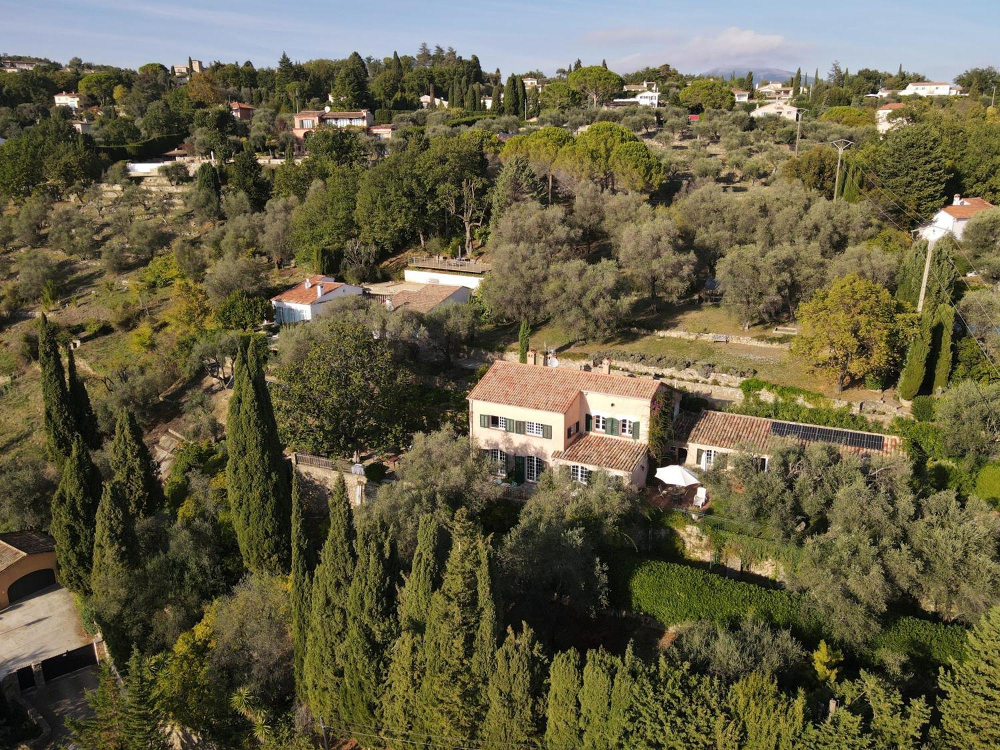 Apartment Cezanne With Heated Pool And Private Garden Chateauneuf-Grasse Eksteriør billede