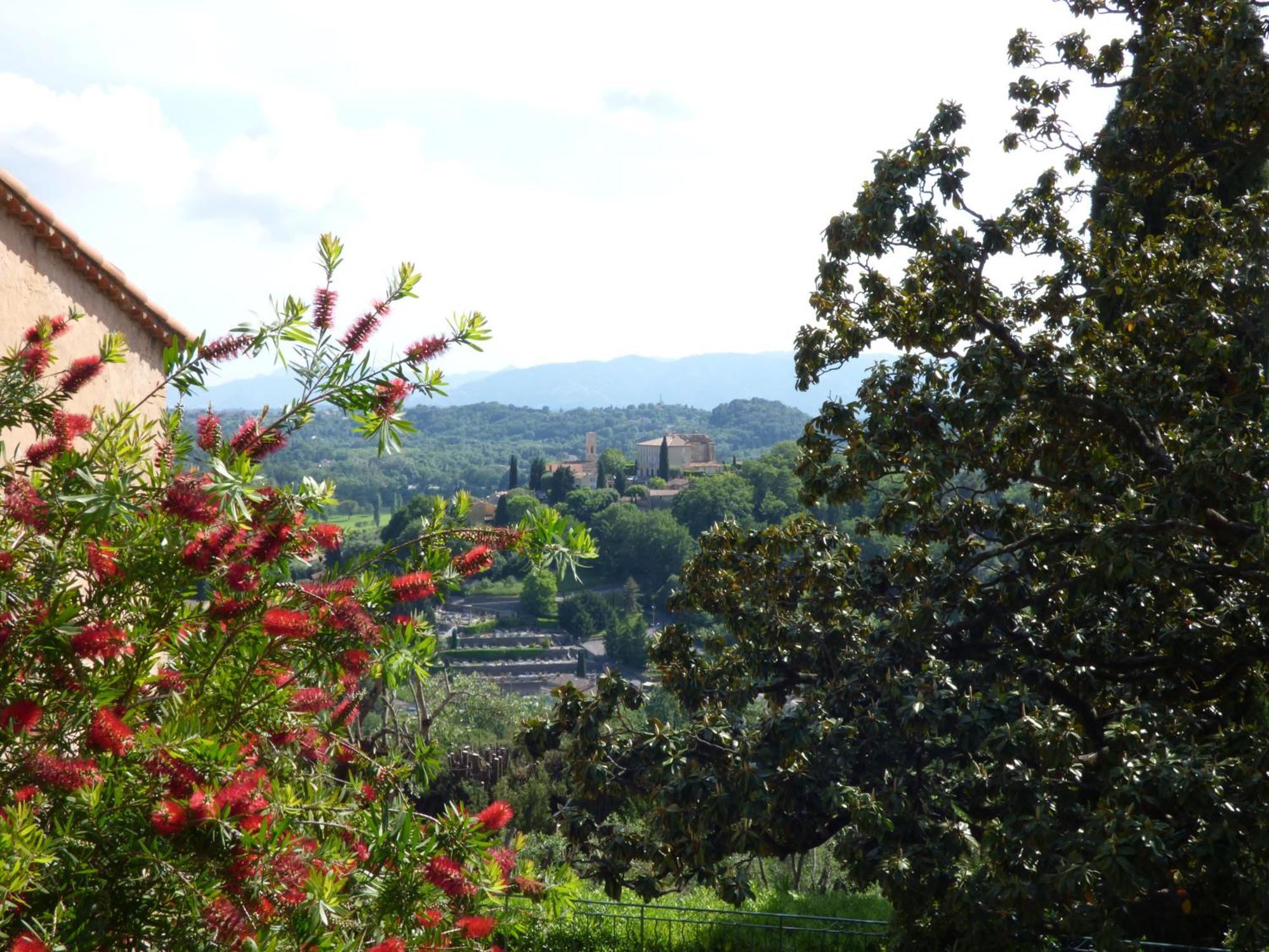 Apartment Cezanne With Heated Pool And Private Garden Chateauneuf-Grasse Eksteriør billede