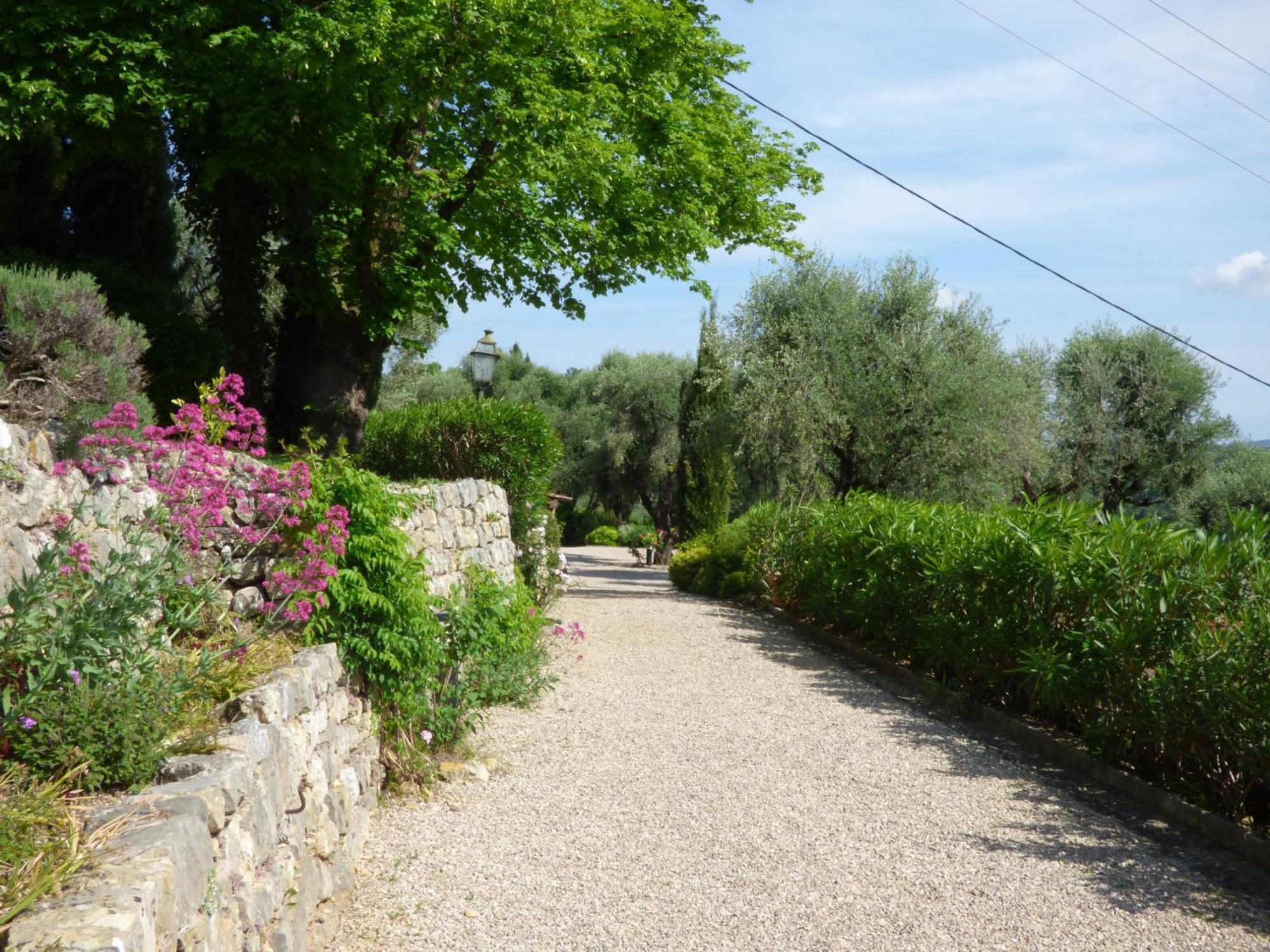 Apartment Cezanne With Heated Pool And Private Garden Chateauneuf-Grasse Eksteriør billede