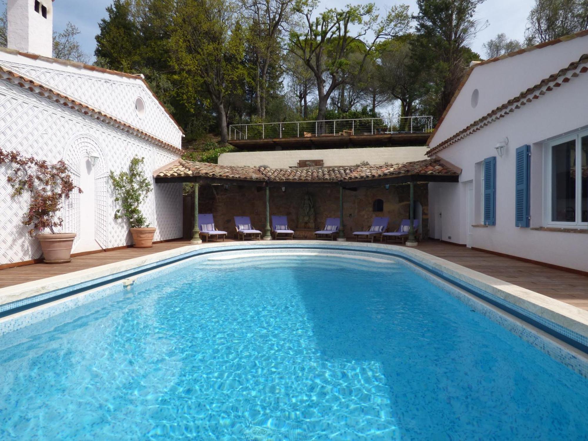 Apartment Cezanne With Heated Pool And Private Garden Chateauneuf-Grasse Eksteriør billede